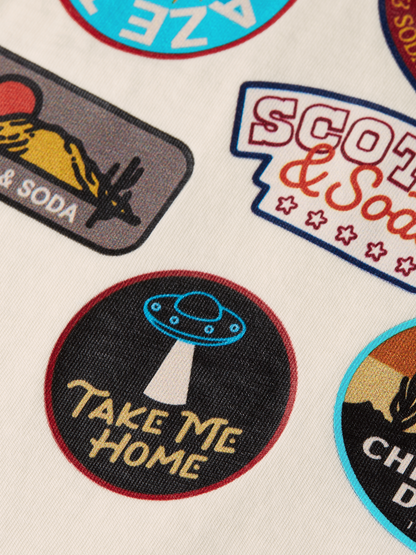 Scotch Shrunk Artwork Top 183102 - 270