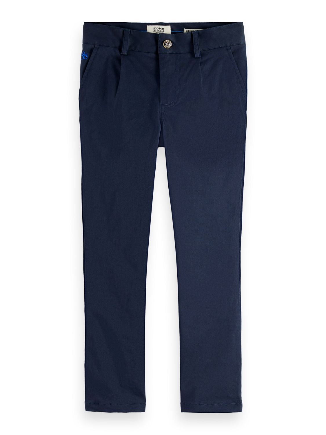 Scotch Shrunk Navy Stuart Pants 180603 - 401