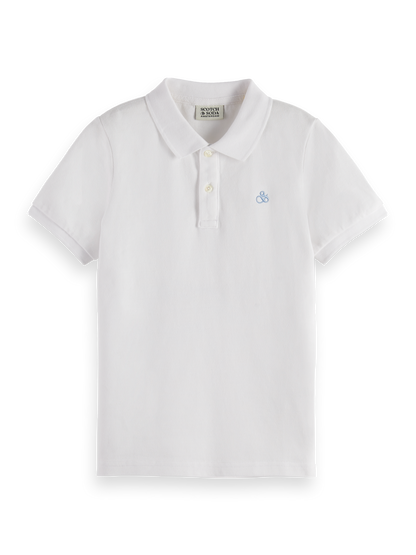 Scotch Shrunk Bright White Polo 180685-101