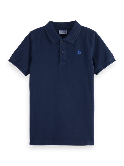Scotch Shrunk Navy Blue Polo 180685 - 401