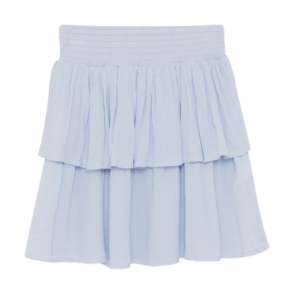 CREAMIE Blue Crepe Skirt 823212 dress