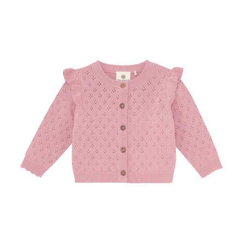 En Fant Girls Pink Cardigan 210402-5906