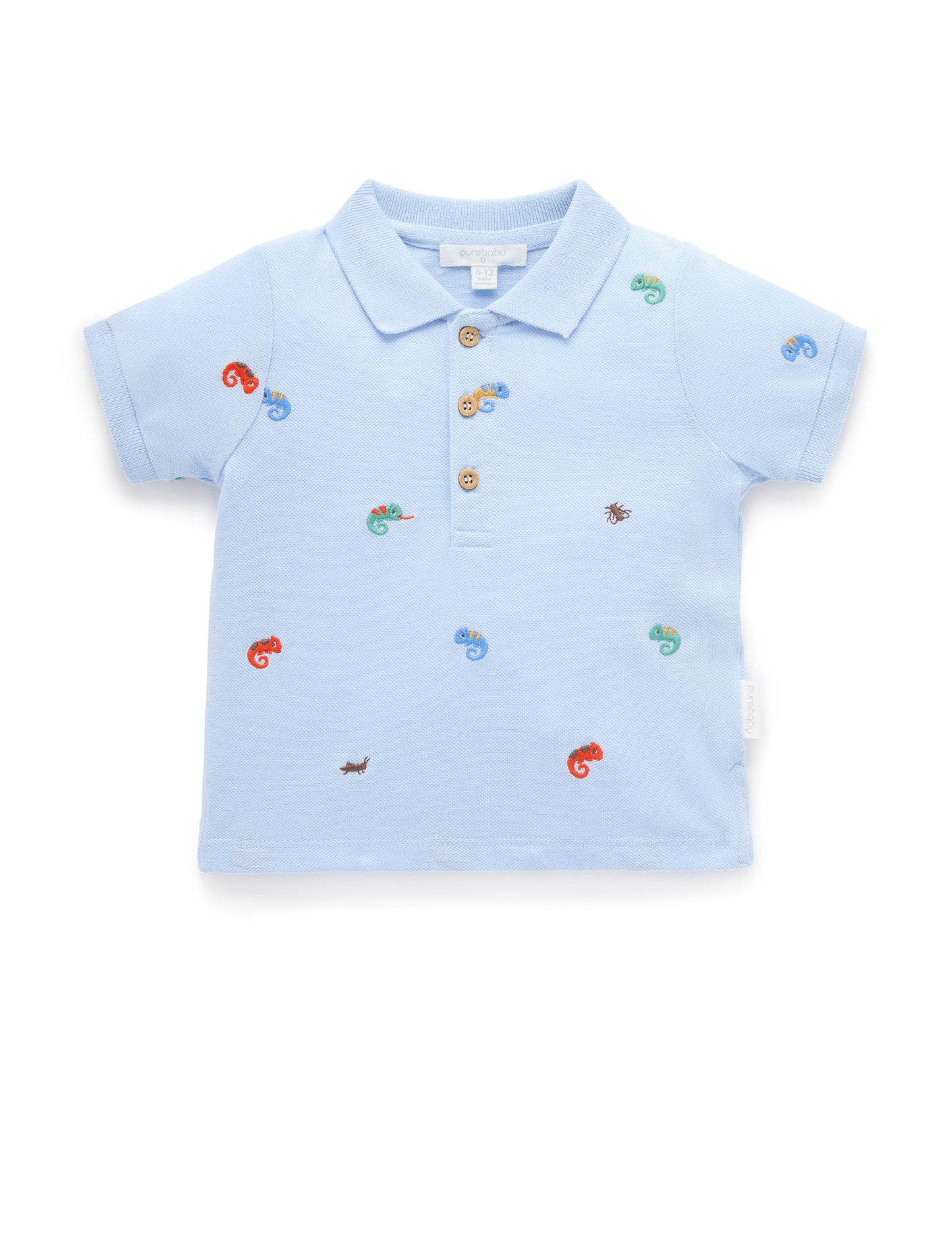 Purebaby Boys Camelon Polo PB1024S25