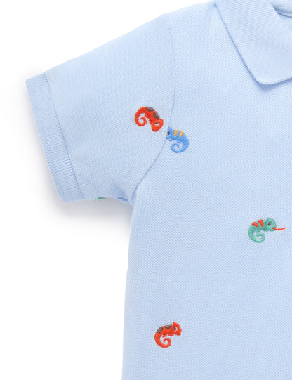 Purebaby Boys Camelon Polo PB1024S25