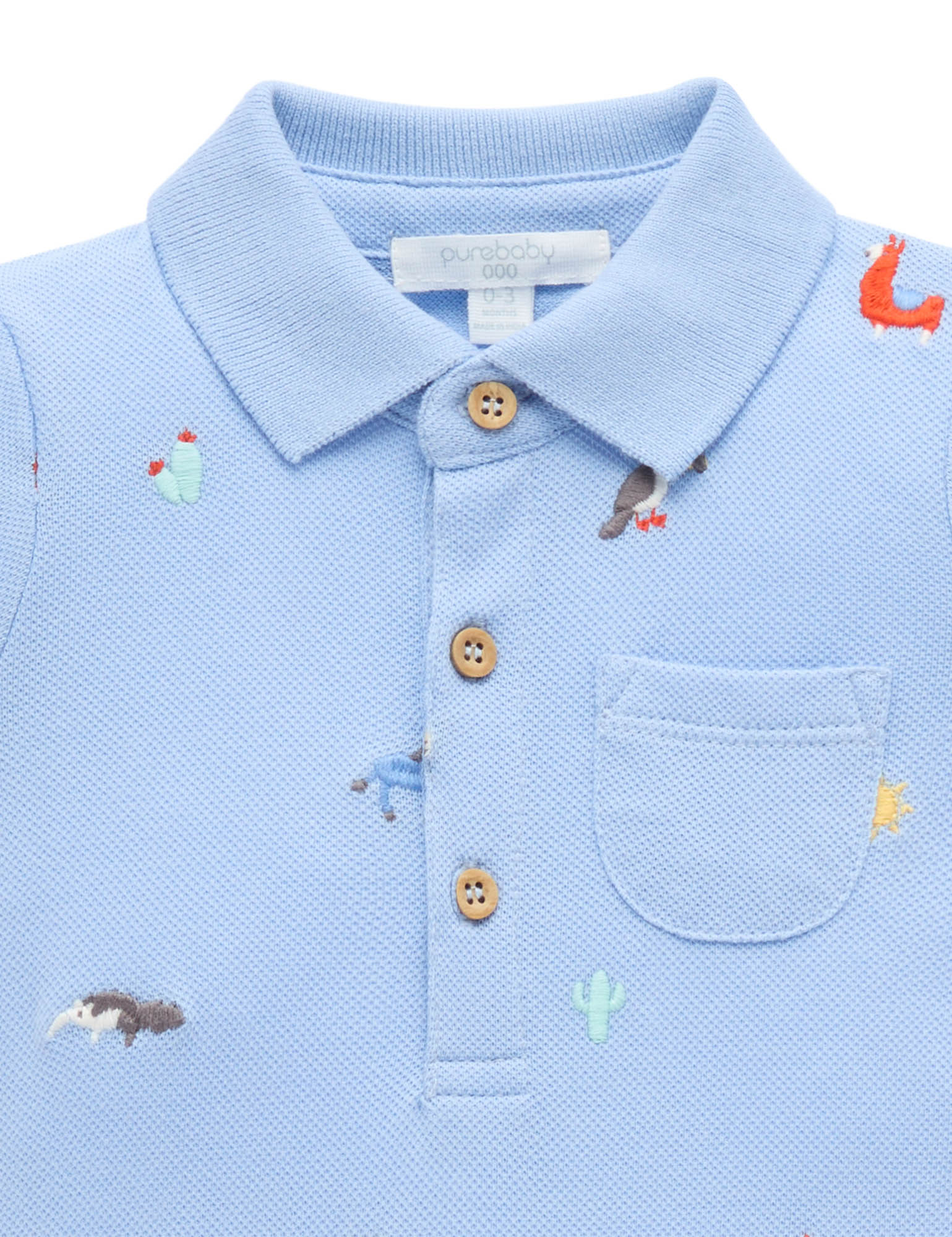 Purebaby Animal Fiesta Romper PN1040S25