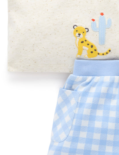 Purebaby Carribbian Top & Shorts PN1047S25