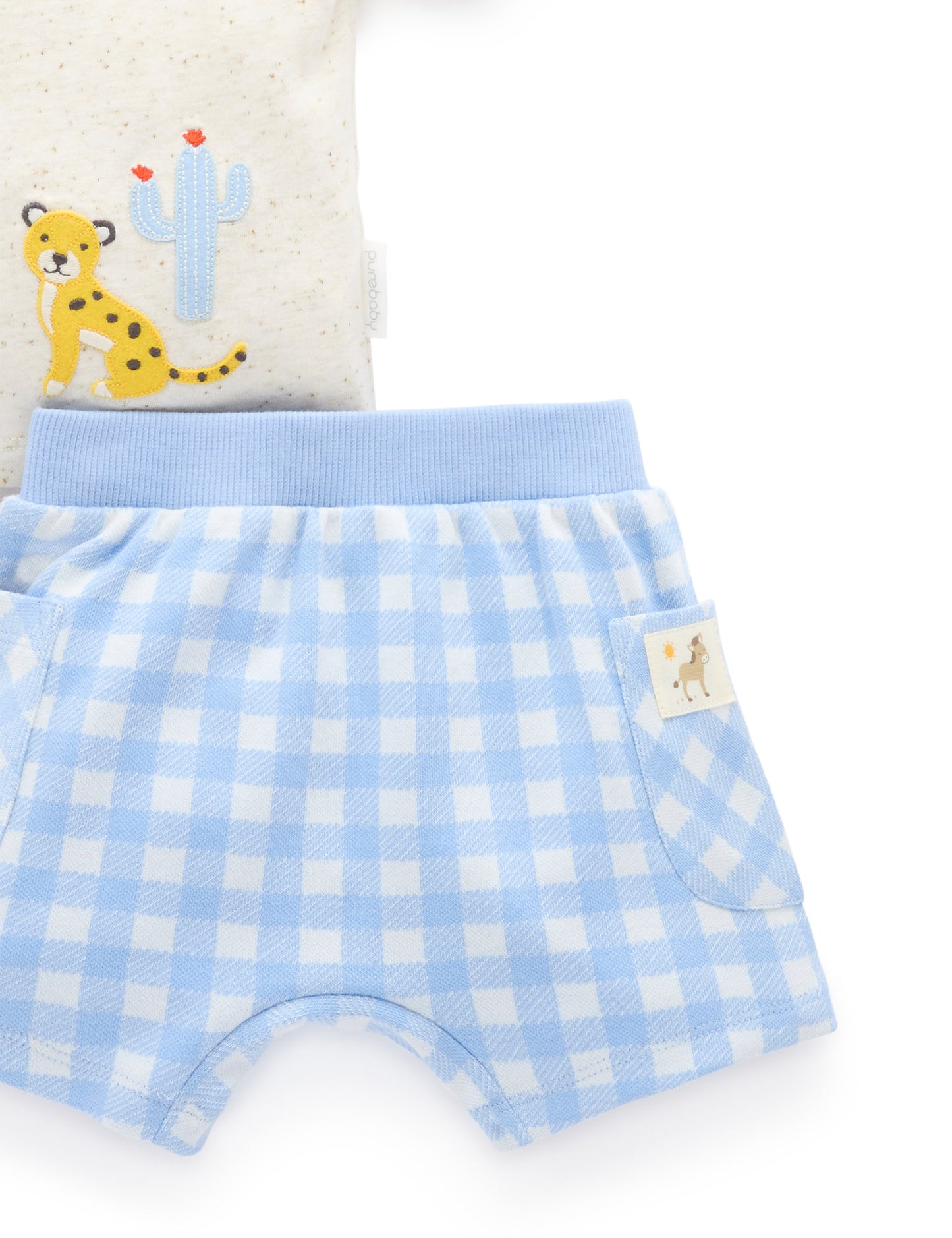 Purebaby Carribbian Top & Shorts PN1047S25