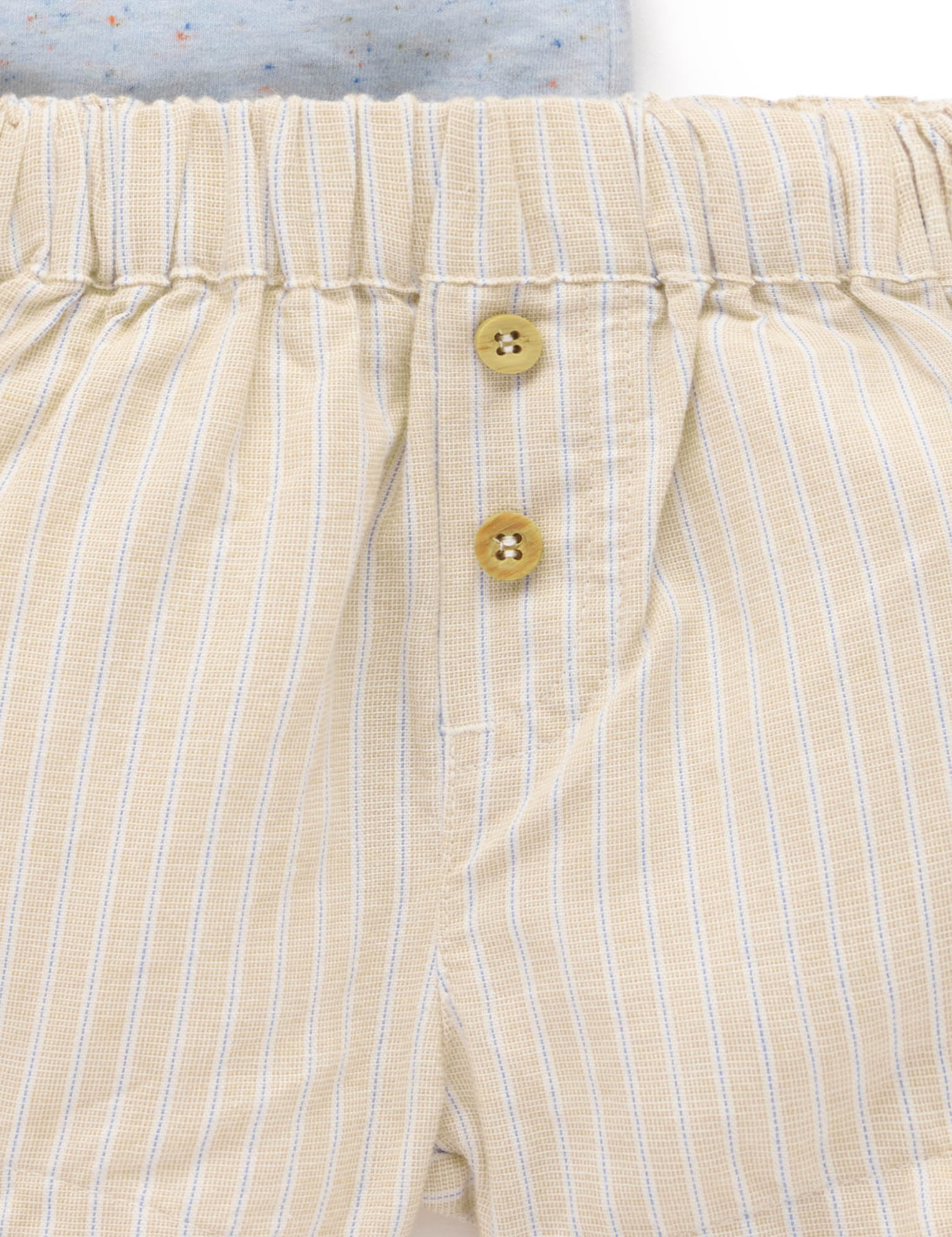 Purebaby Taco Stripe Top & Shorts PN1054S25