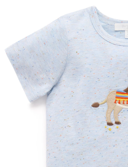 Purebaby Taco Stripe Top & Shorts PN1054S25