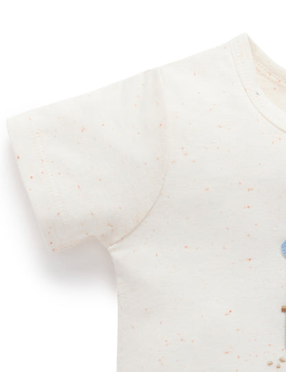 Purebaby Ice-cream cart Top & Shorts PN2026S25