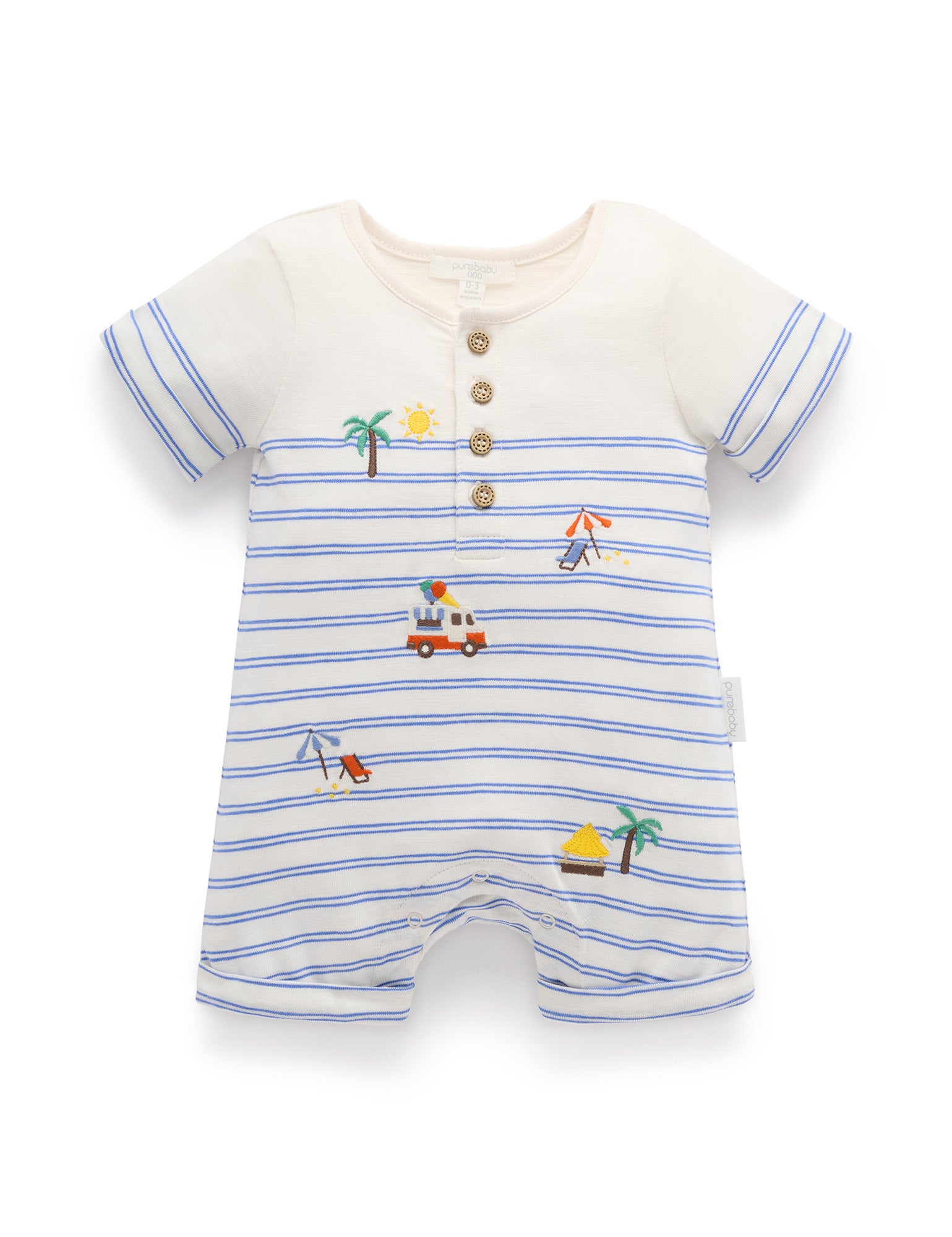 Purebaby Resort Romper PN2047S25