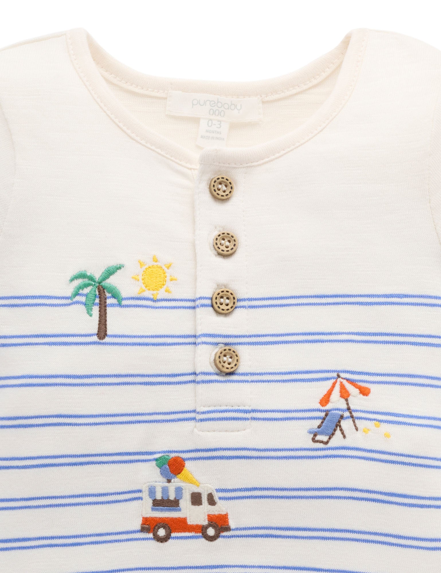 Purebaby Resort Romper PN2047S25