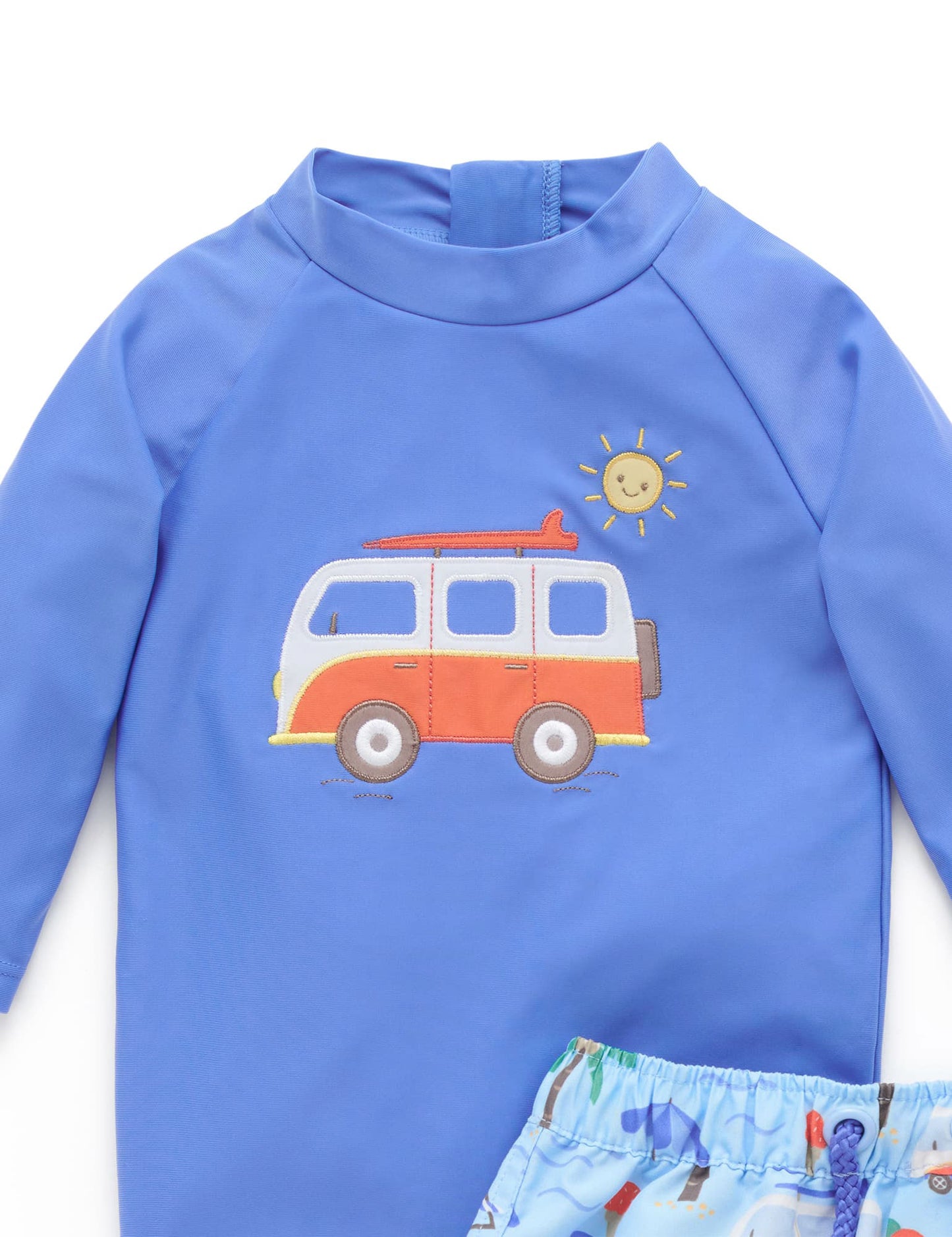 Purebaby Boys Swim Top & Shorts SB4013S25