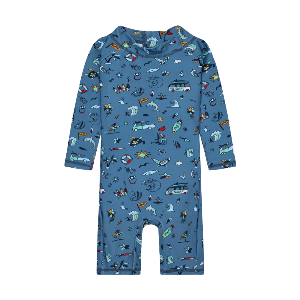 Color Kids Coronet Blue Swimsuit 720300-7450