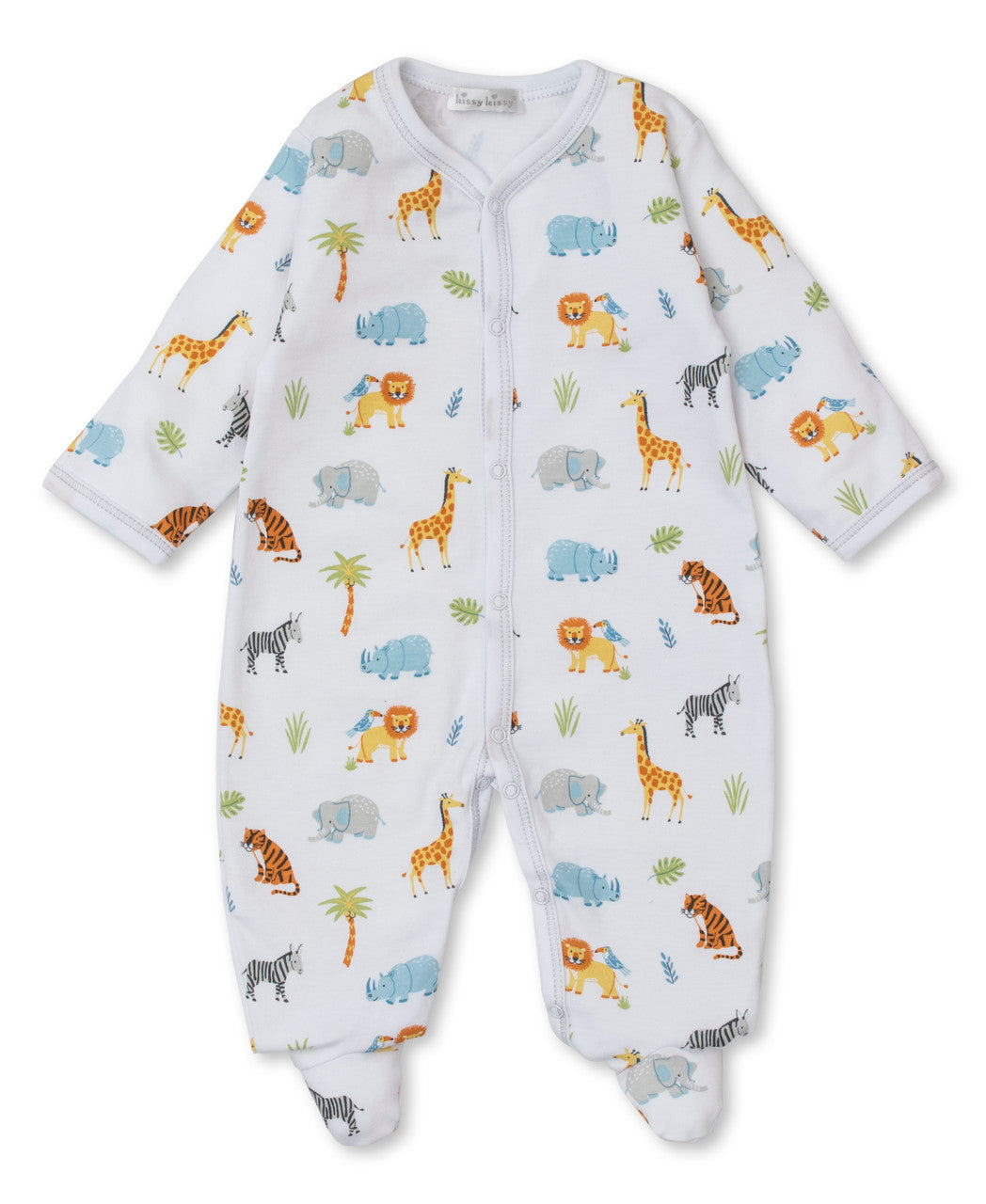 Kissy Kissy Tropical Jungle Footie (KBQ09937N)