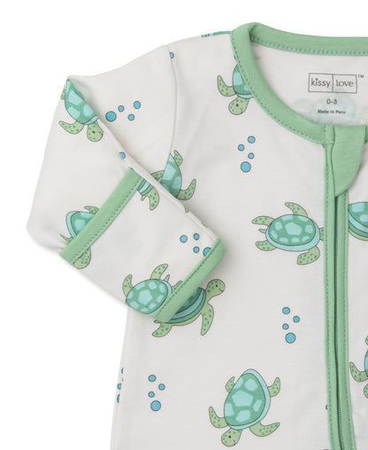 Kissy Kissy Playful Turtles Footie (XBQ00757N)