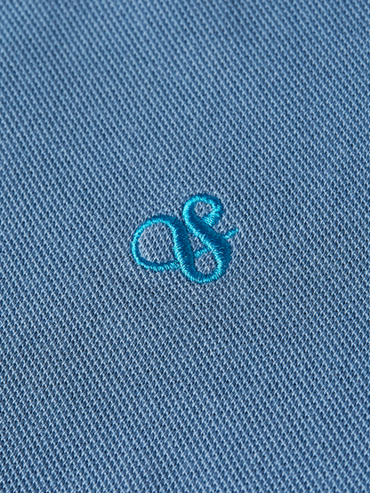 Scotch Shrunk Captain Blue Polo 182002-411