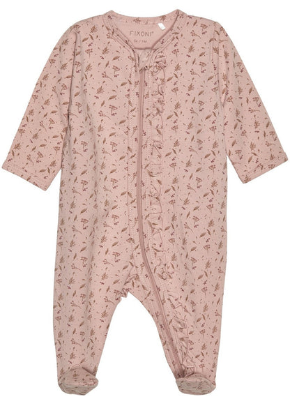 FIXONI Baby Girls Floral Footie 422604