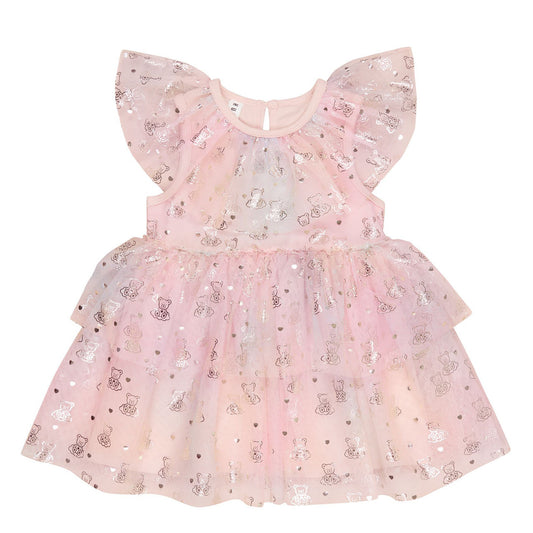 Huxbaby Cloud Bear Party Dress HB103S23