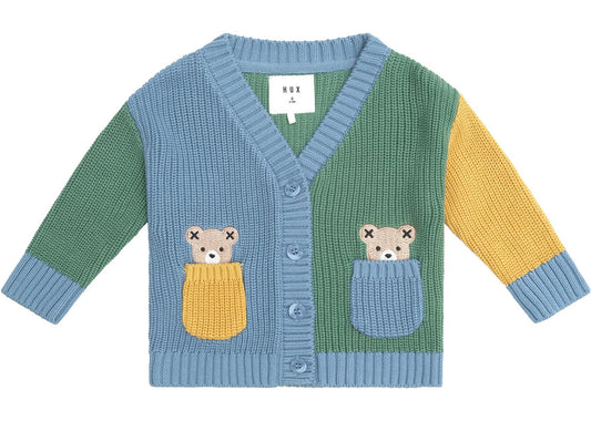 HUXBABY Hidden Hux Fisherman Cardigan HB5003S24