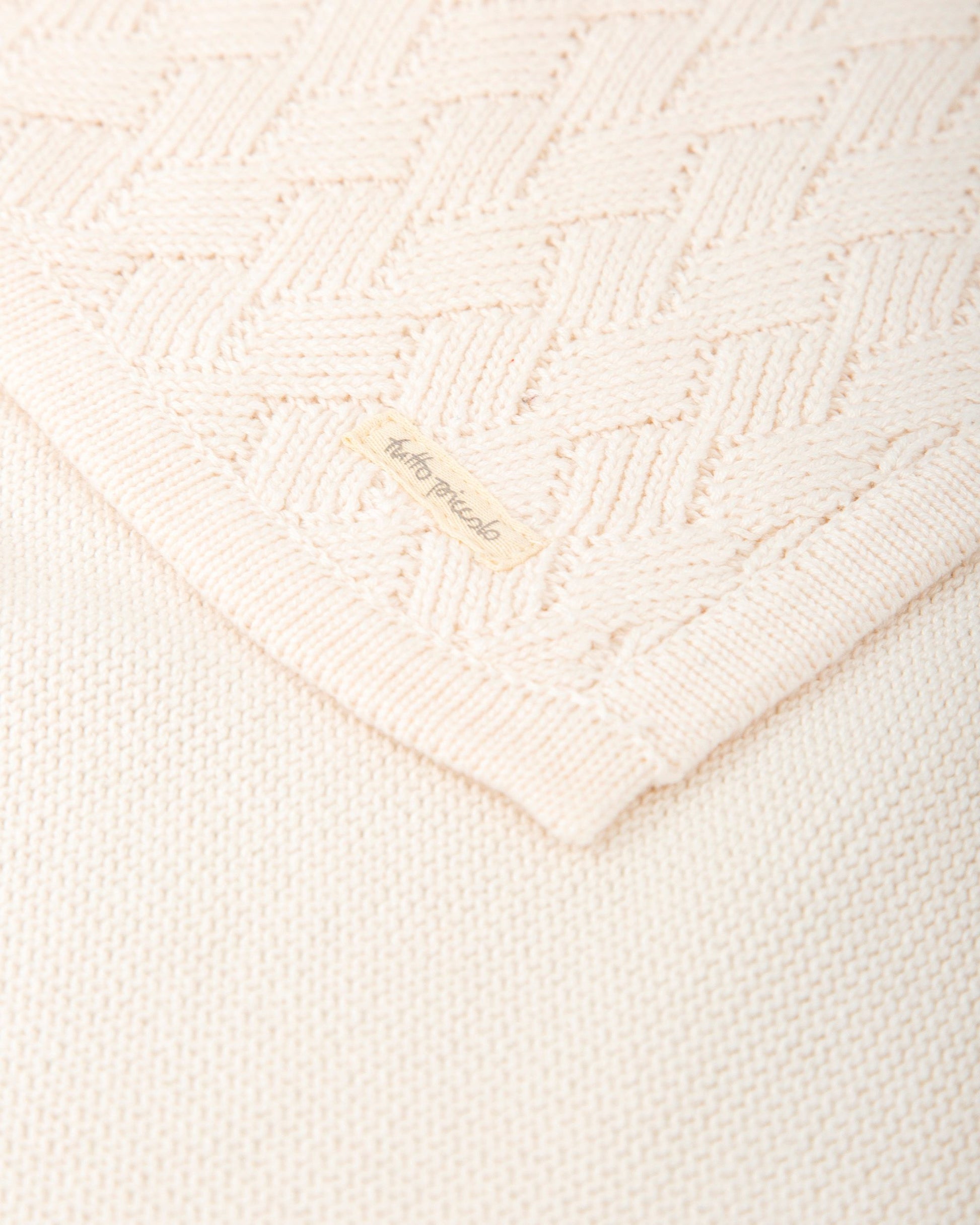 Tutto Piccolo Knitted Baby Blanket 1890W25