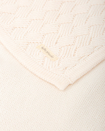 Tutto Piccolo Knitted Baby Blanket 1890W25